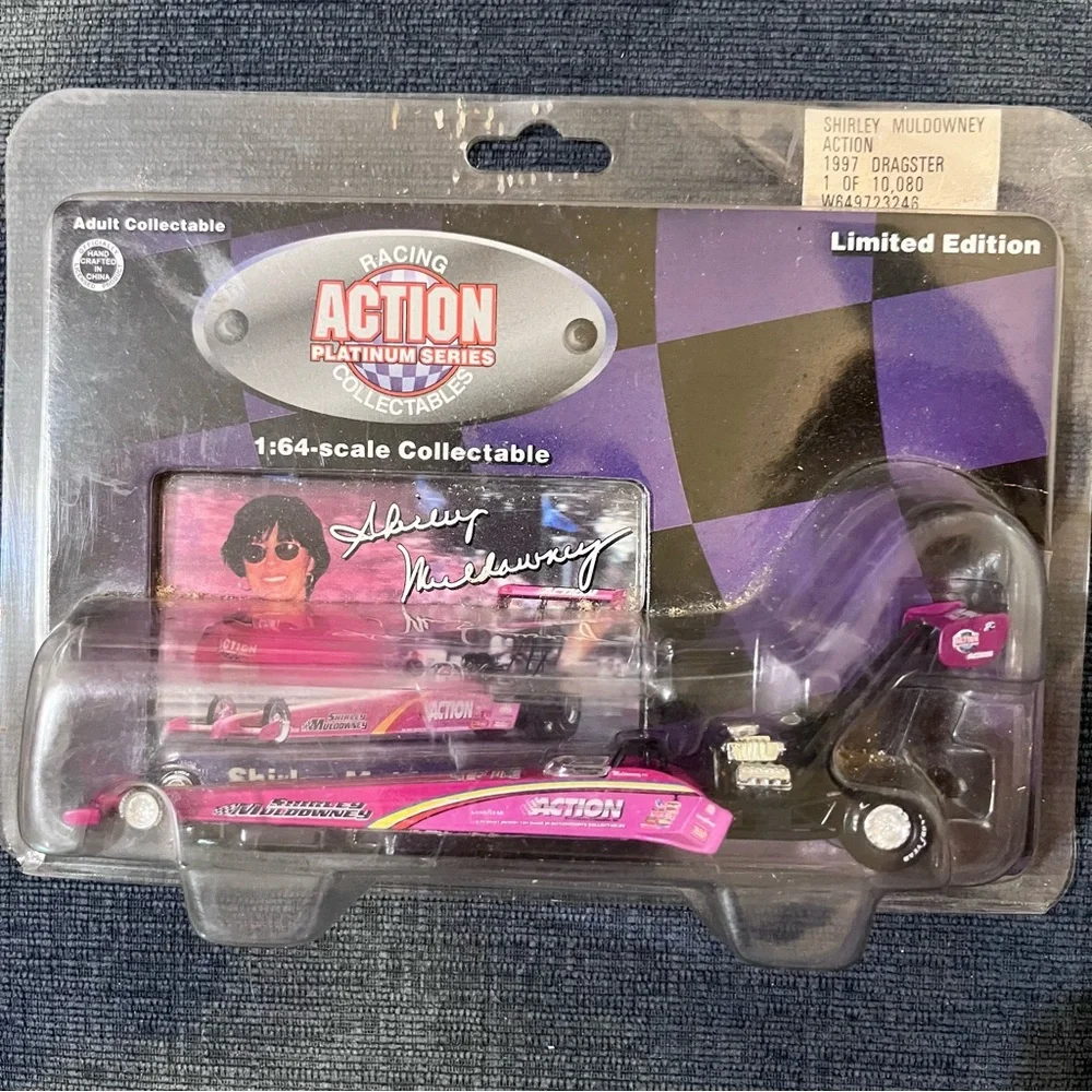 Shirley Muldowney Action 1997 Dragster Limited Edition Collectable SEALED